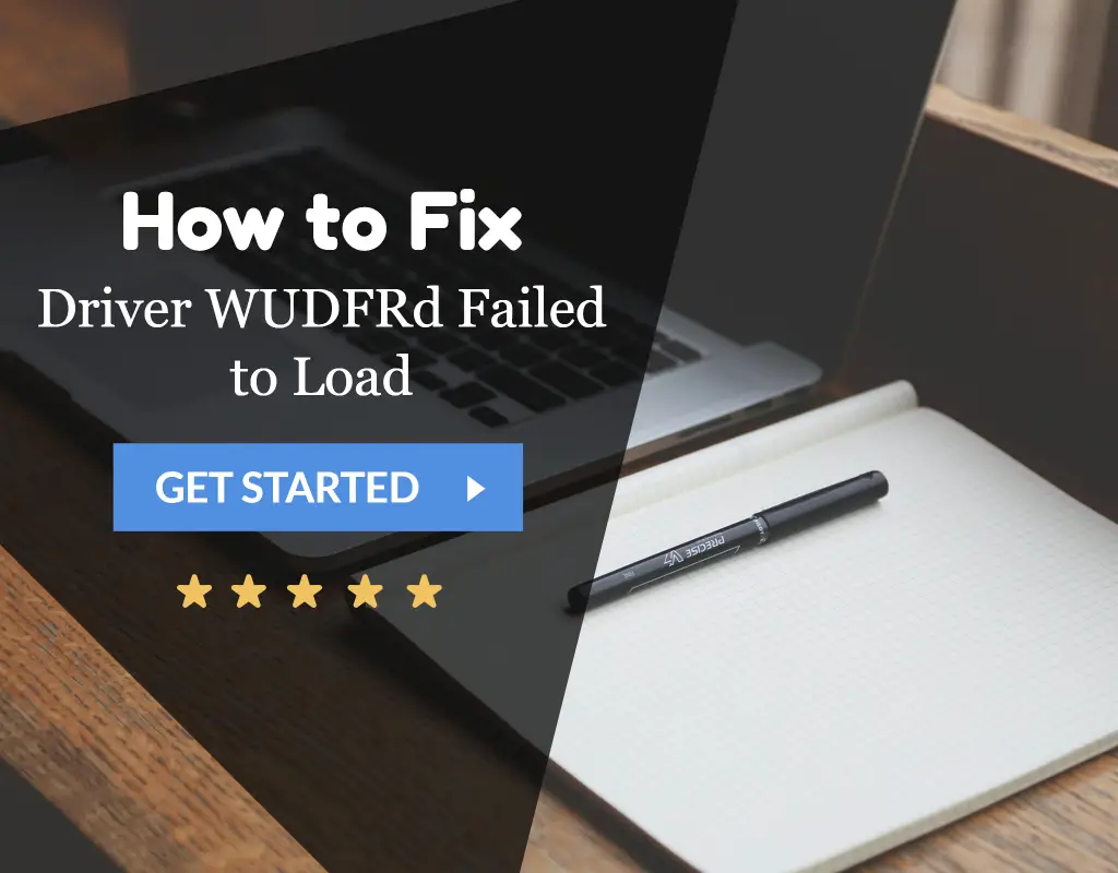 Driver WUDFRd Failed to Load