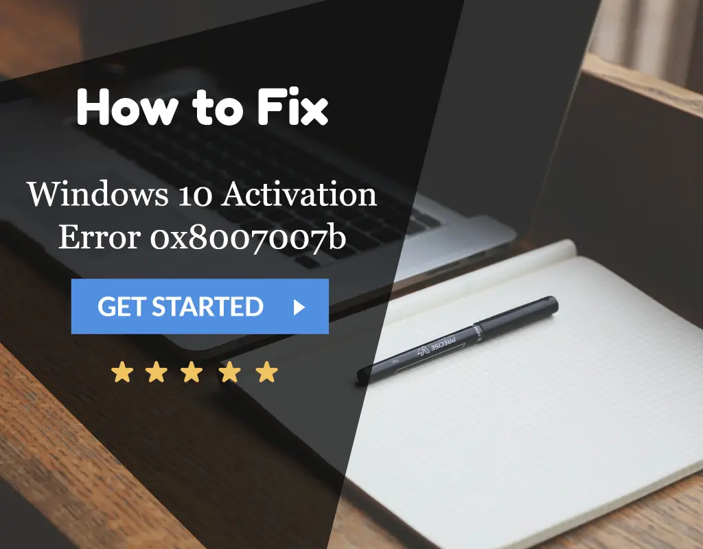 Windows 10 Activation Error 0x8007007b