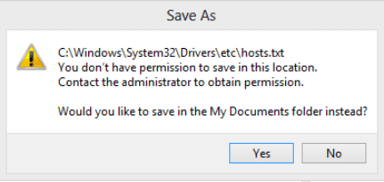 permission to save