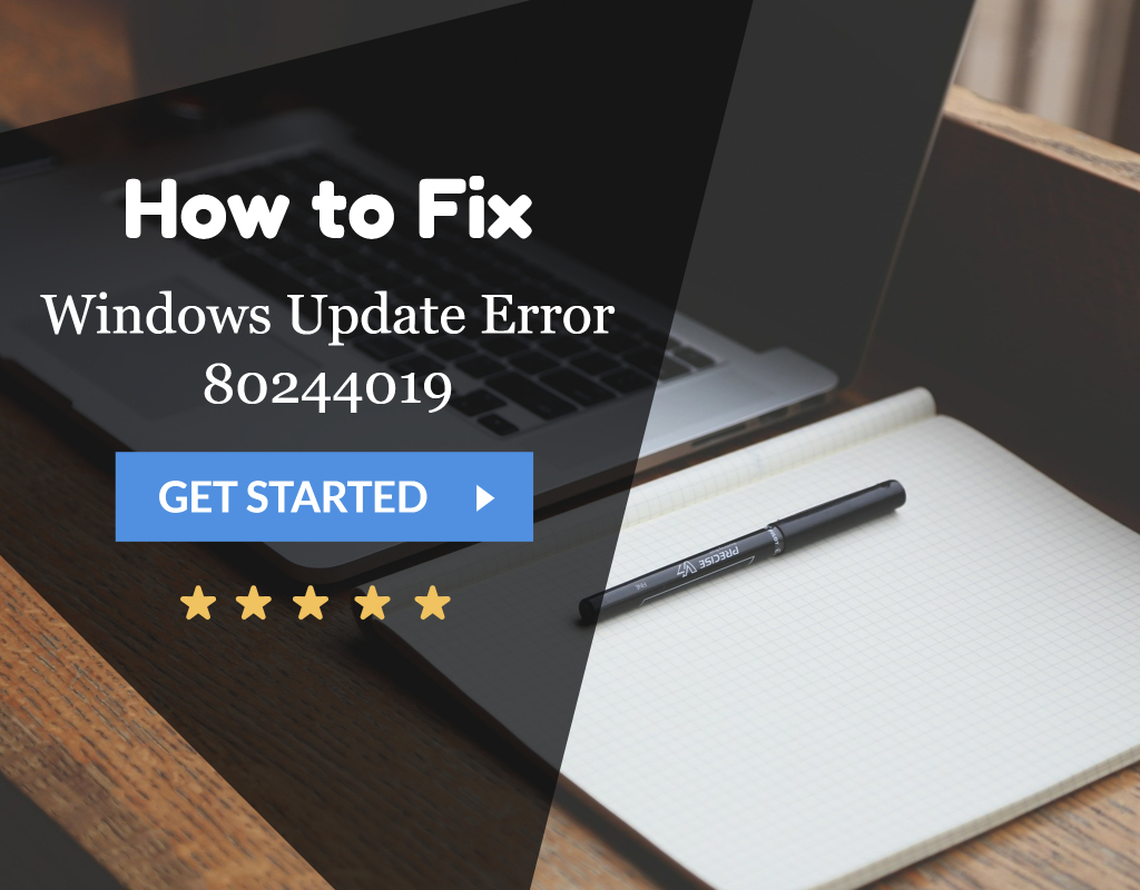 Windows Update Error 80244019