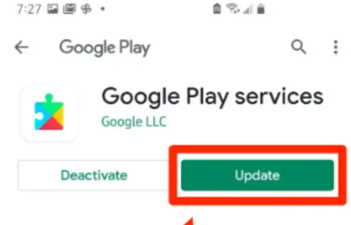 google play update
