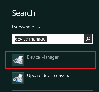 search for device manager