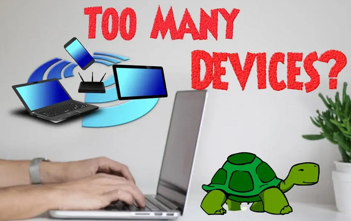 too many devices