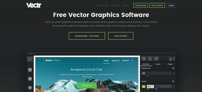 Graphic Design Software - Vectr