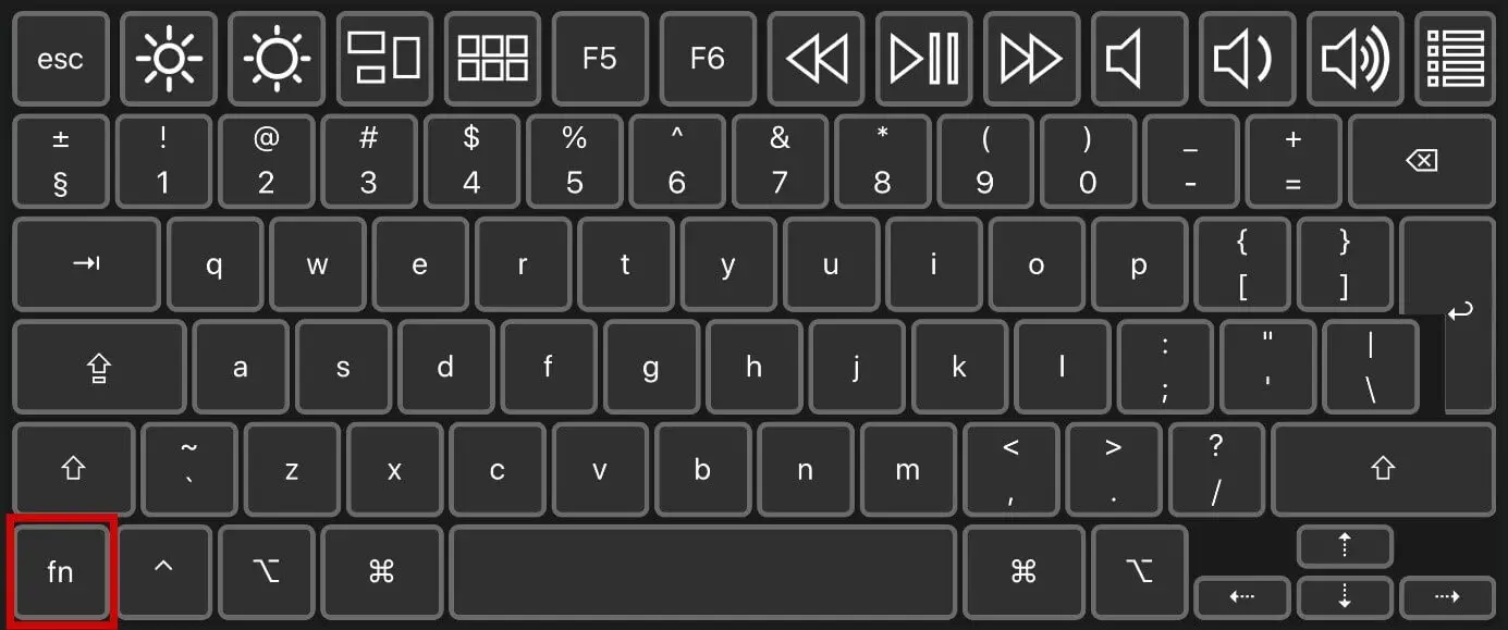 keyboard-with-an-fn-key