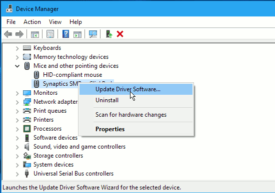 logitech options not detecting mouse windows 10