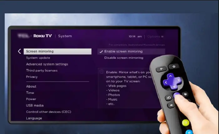 Solve Roku Screen Mirroring Not Working, How To Enable Screen Mirroring On Tcl Roku Tv