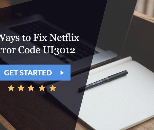 fix Netflix error code UI3012