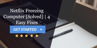 netflix freezing computer