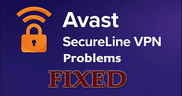 avast secureline vpn problems
