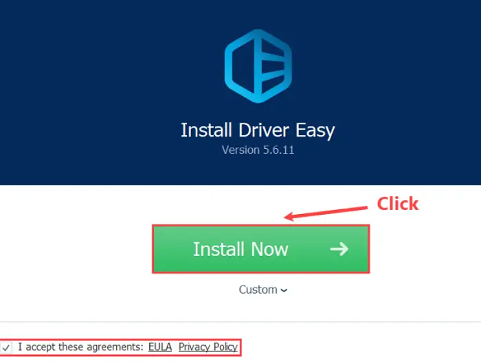 download and set up Driver Easy. 