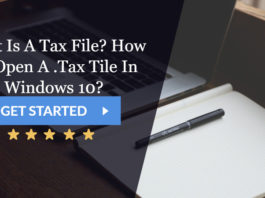 how to open a .tax file