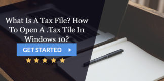 how to open a .tax file