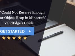 could not reserve enough space for object heap in minecraft