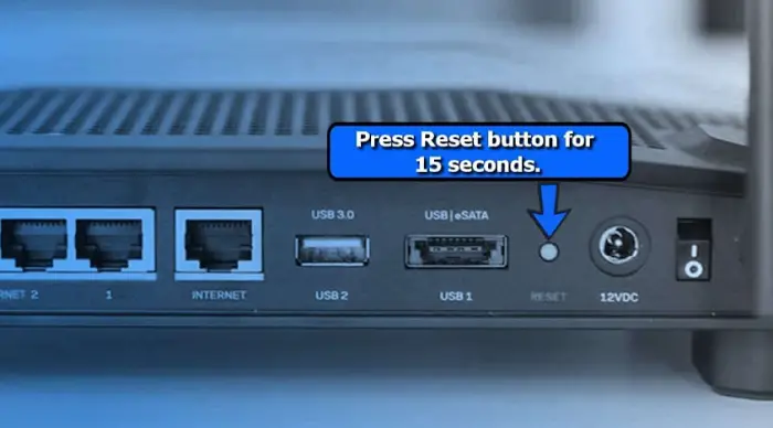 restart your router ethernet doesn't have a valid ip configuration