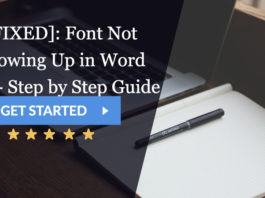 [FIXED]: Font Not Showing Up in Word Mac- Step by Step Guide