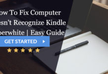 computer doesn't recognize kindle paperwhite