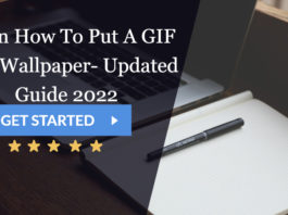 how to put a gif as a wallpaper