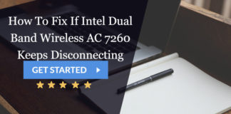intel dual band wireless ac 7260 keeps disconnecting