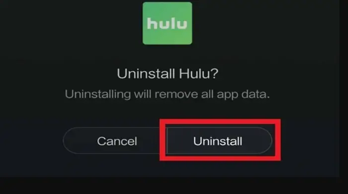 uninstall and reinstall