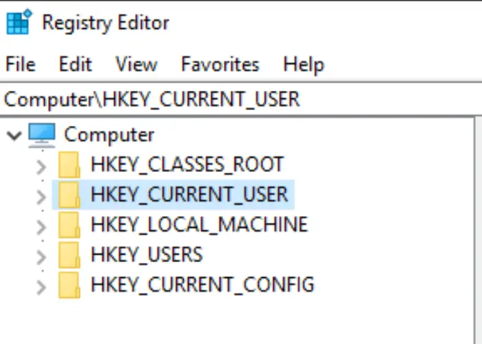 hkey_current_user