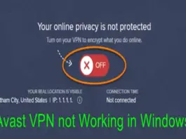 avast vpn won't connect