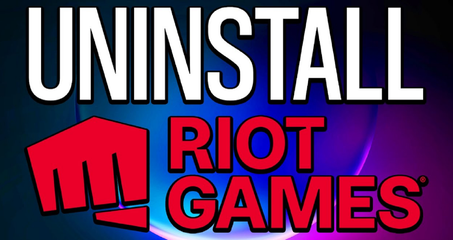 uninstall riot games