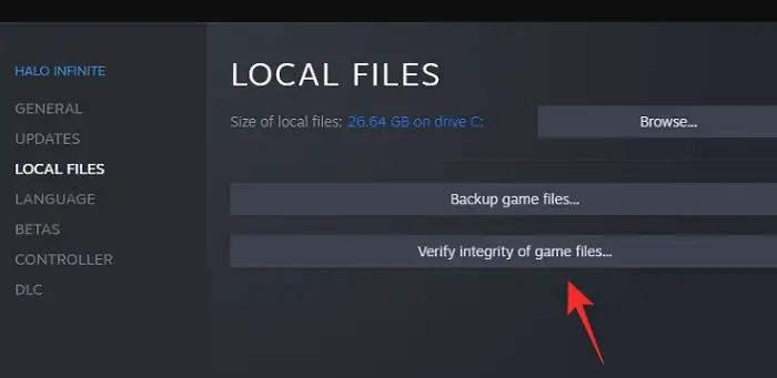 locate files verify integrity game files