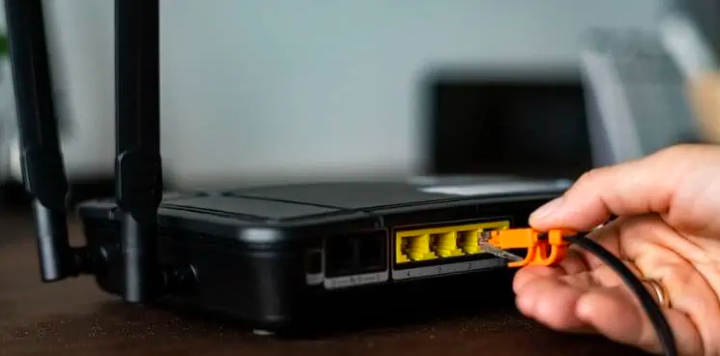 securing ethernet connection on router port