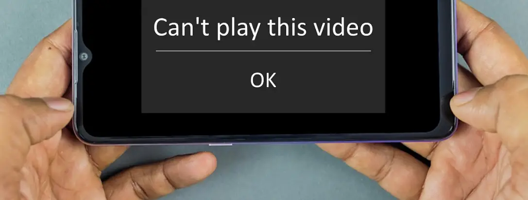 cant play the video