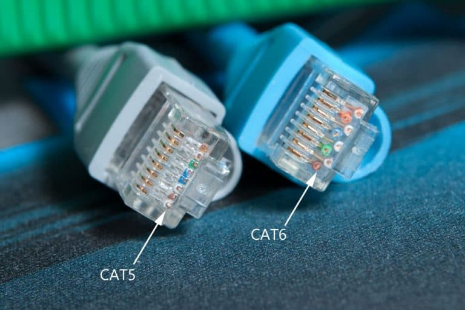 difference cat5 cat6 connector