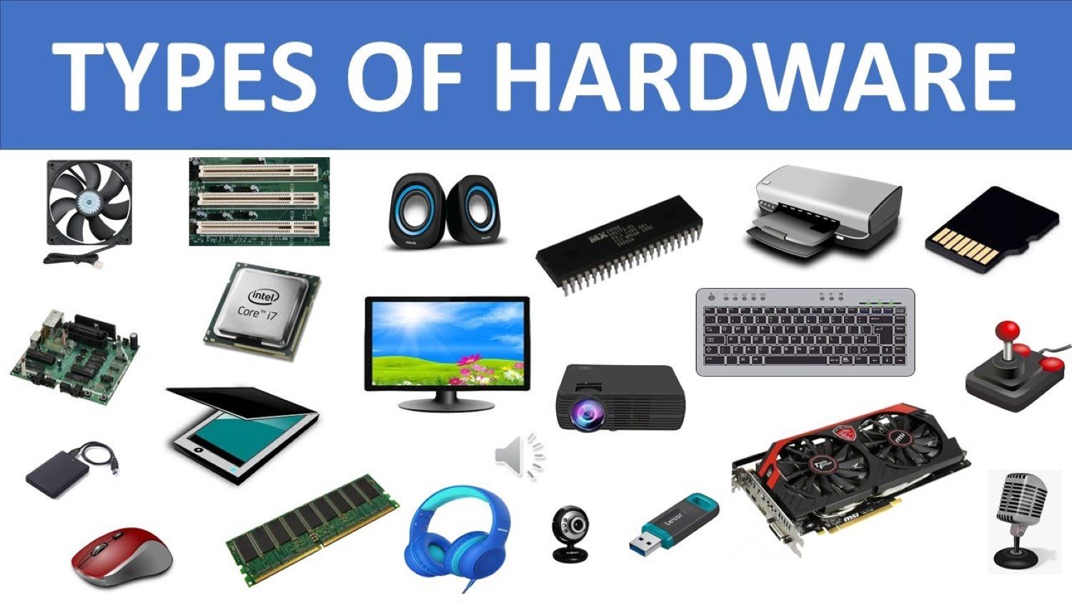 types of hardware