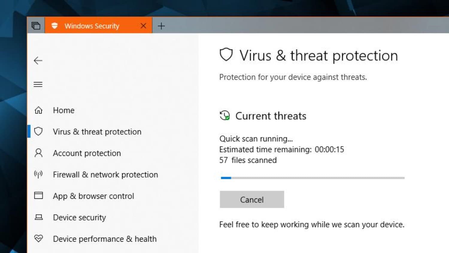 Win malware. Full scan виндовс 10. Full scan Windows 10. Virus scan win 10. Scan fails Windows 8.