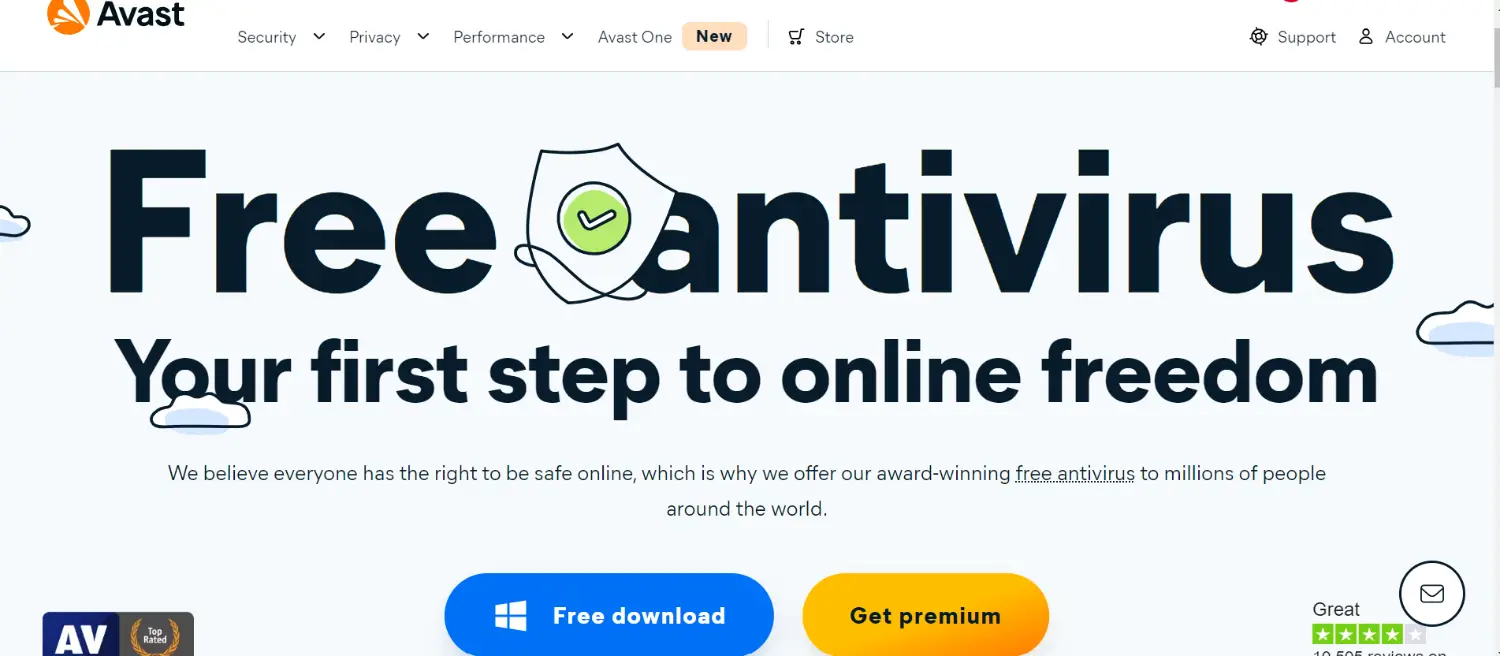 look for latest avast antivirus