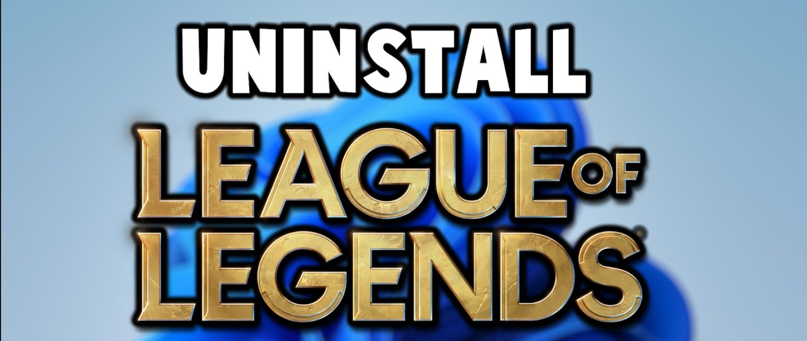 uninstall league of legends