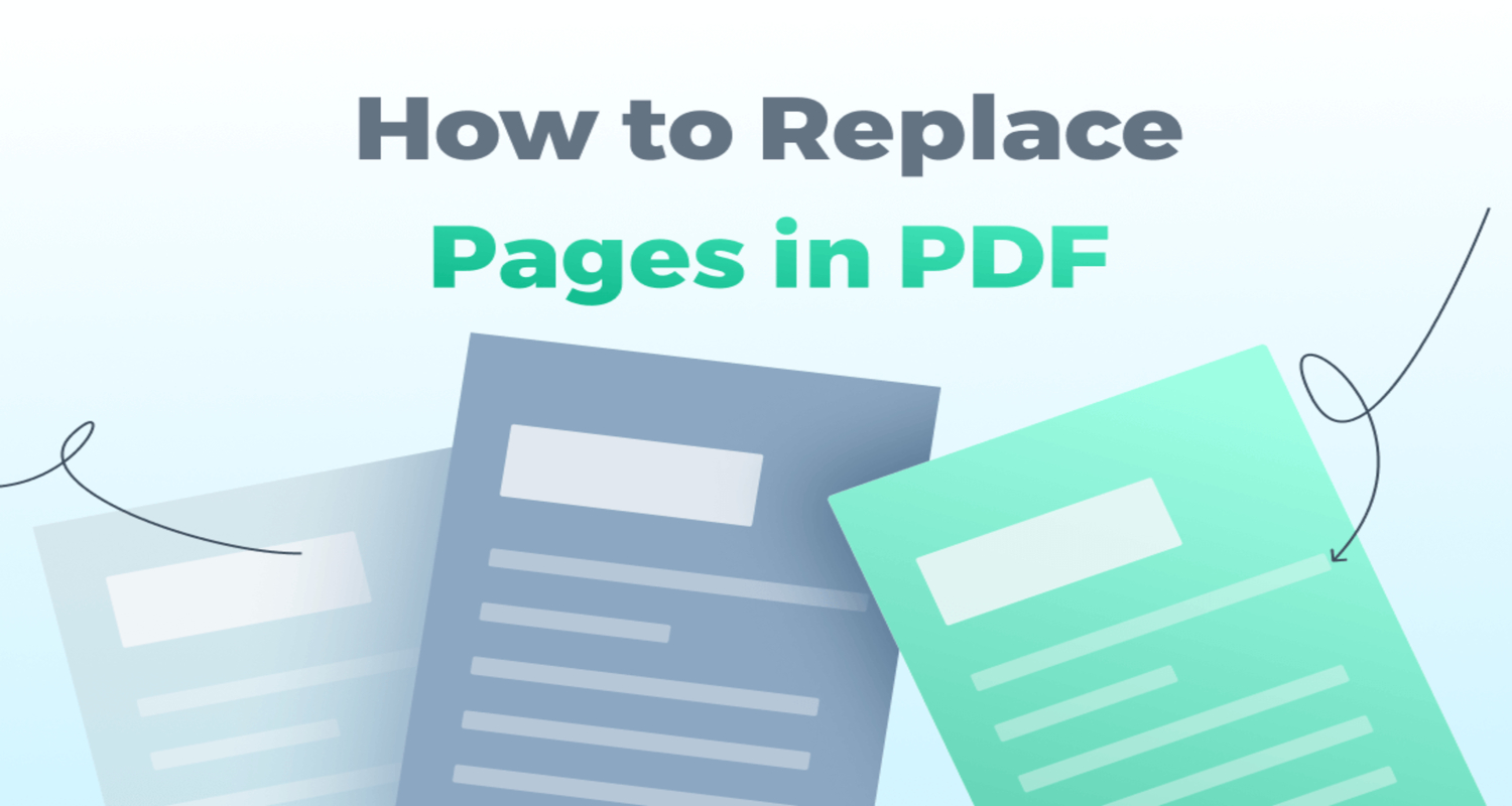 replace page in pdf