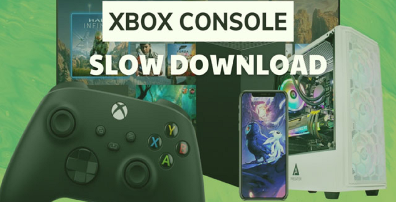 xbox console slow download