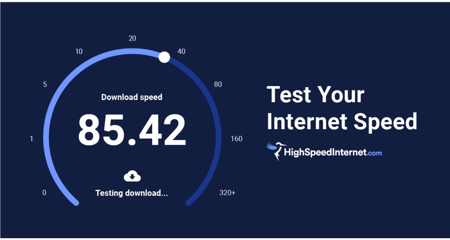 checking internet speed