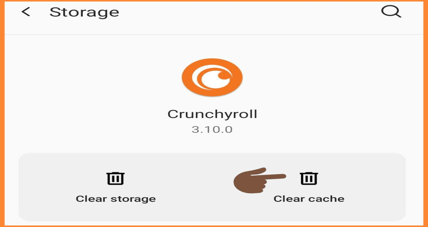 clear crunchyroll browser cache