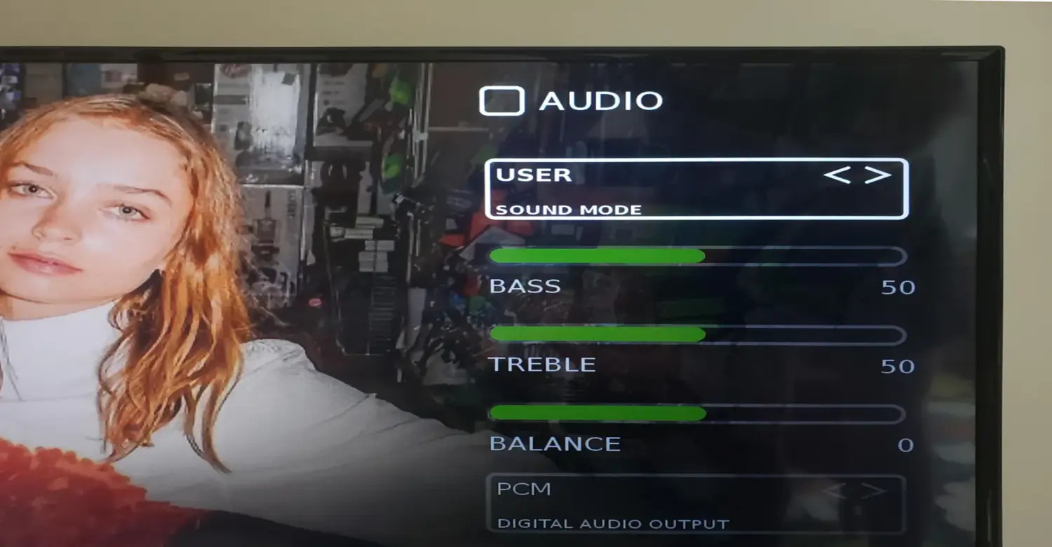 incorrect audio settings